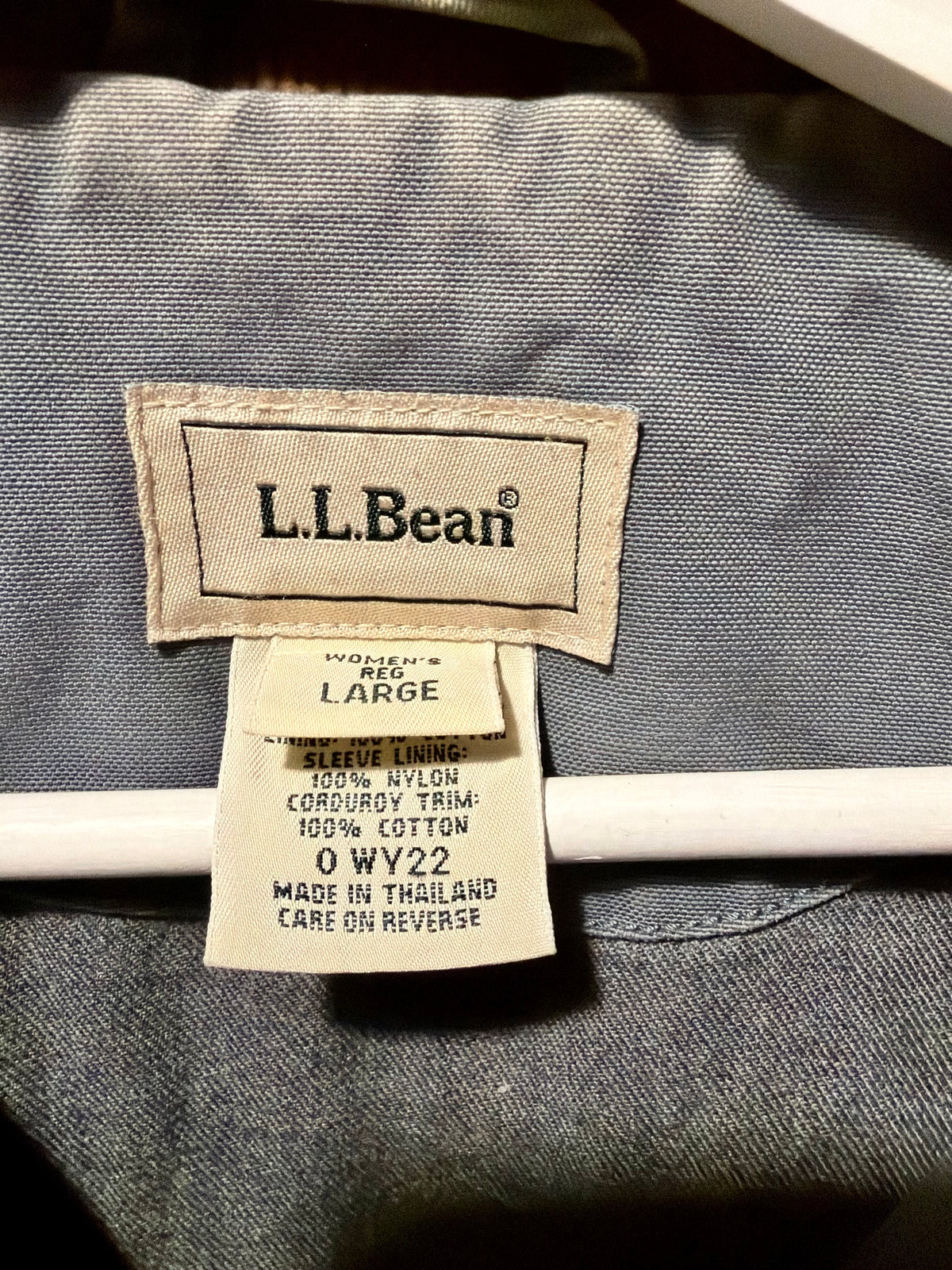 Tag on Vintage Women's L.L. Bean Barn Coat SZ L