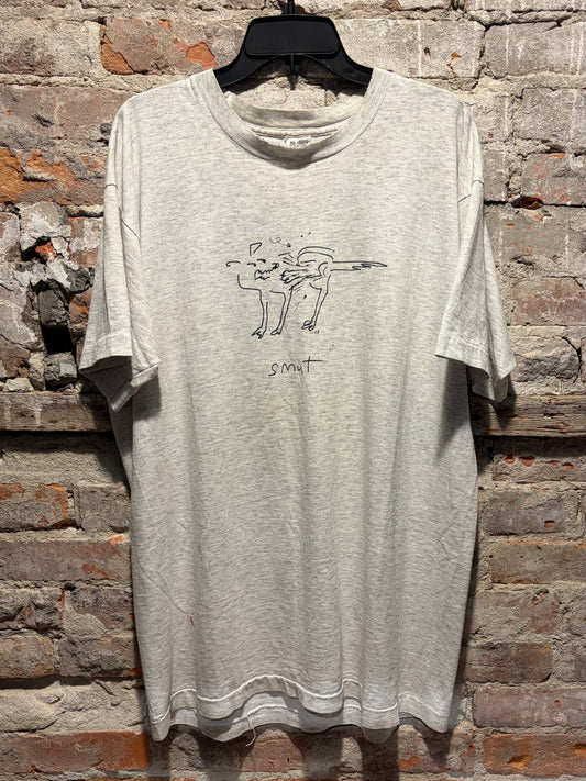 Front of Vintage 90s Helmet Smut Tee SZ XL