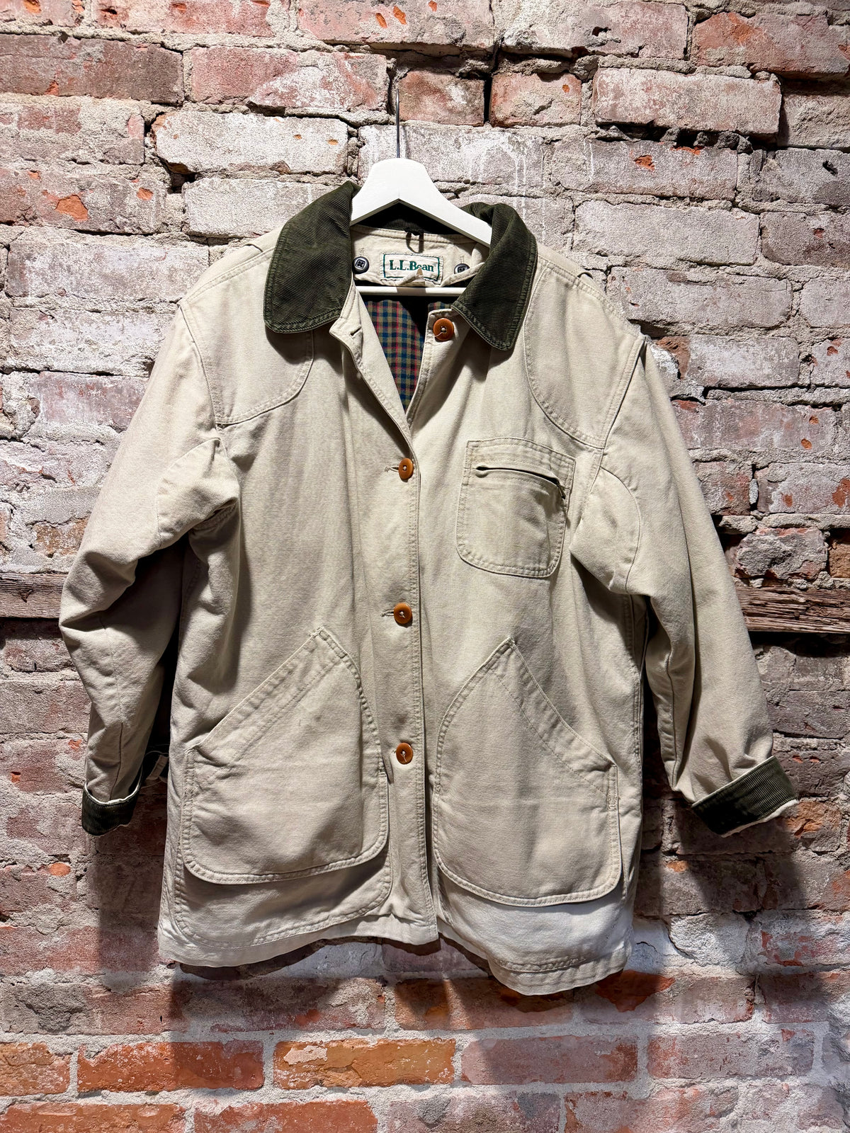 Vintage Womens L.L. Bean Barn Coat SZ Petite