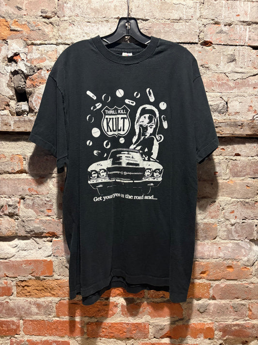 Front of 1990s Thrill Kill Kult T-Shirt Sz XL