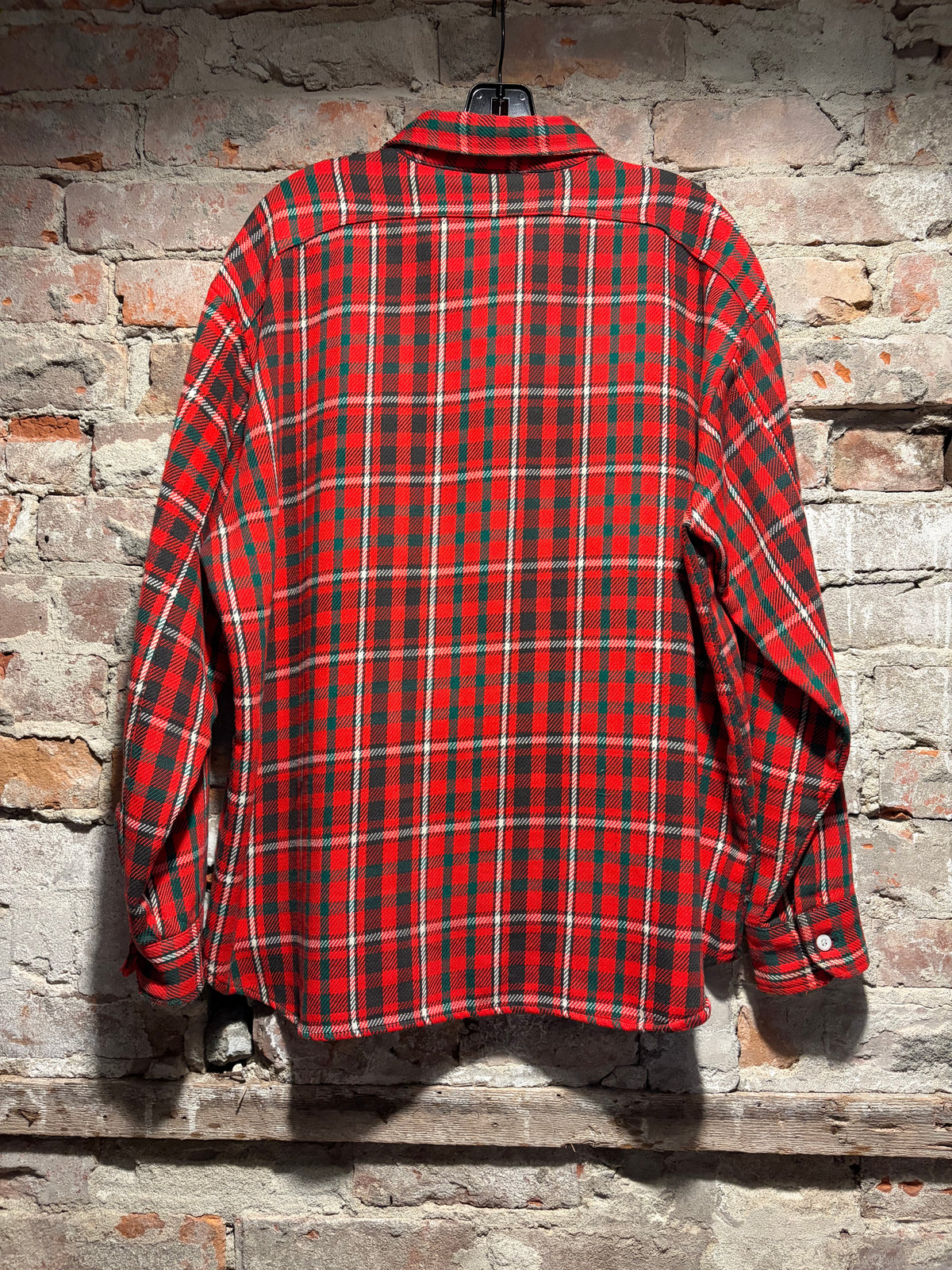 Vintage 1970s Big Yank Cotton Flannel Shirt SZ XL