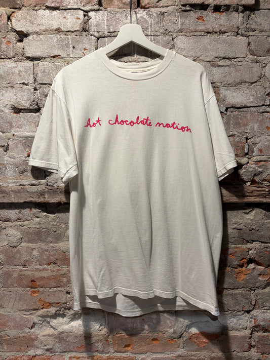 Front of Vintage K Records Beat Happening Hot Chocolate Nation Tee SZ XL