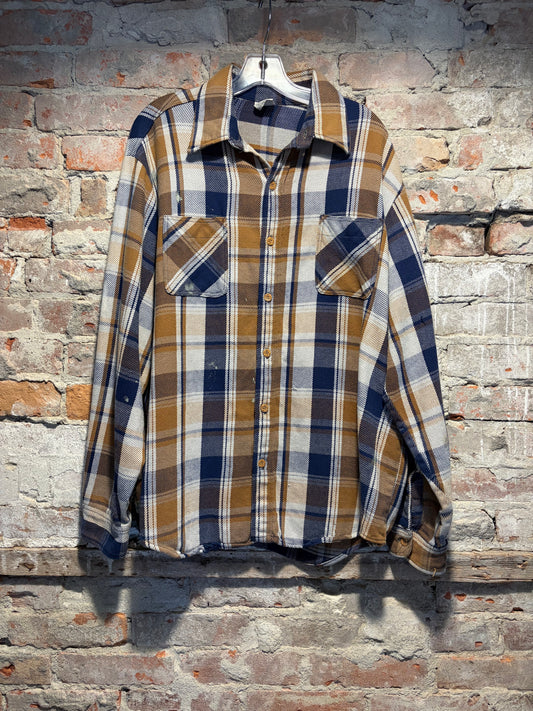 Front of 70s Big Mac Heavy Cotton Flannel SZ XL
