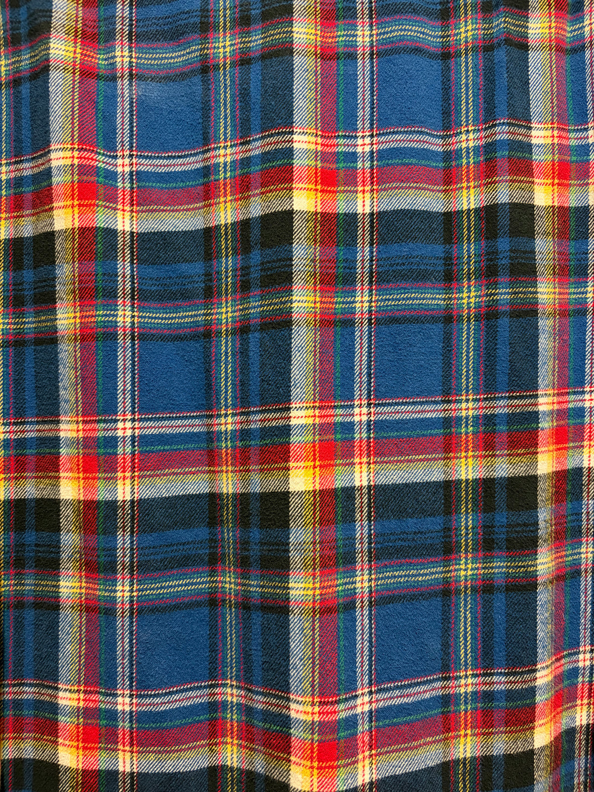 Pattern on Vintage 90s Polo Chin Strap Cotton Flanel Shirt SZ L