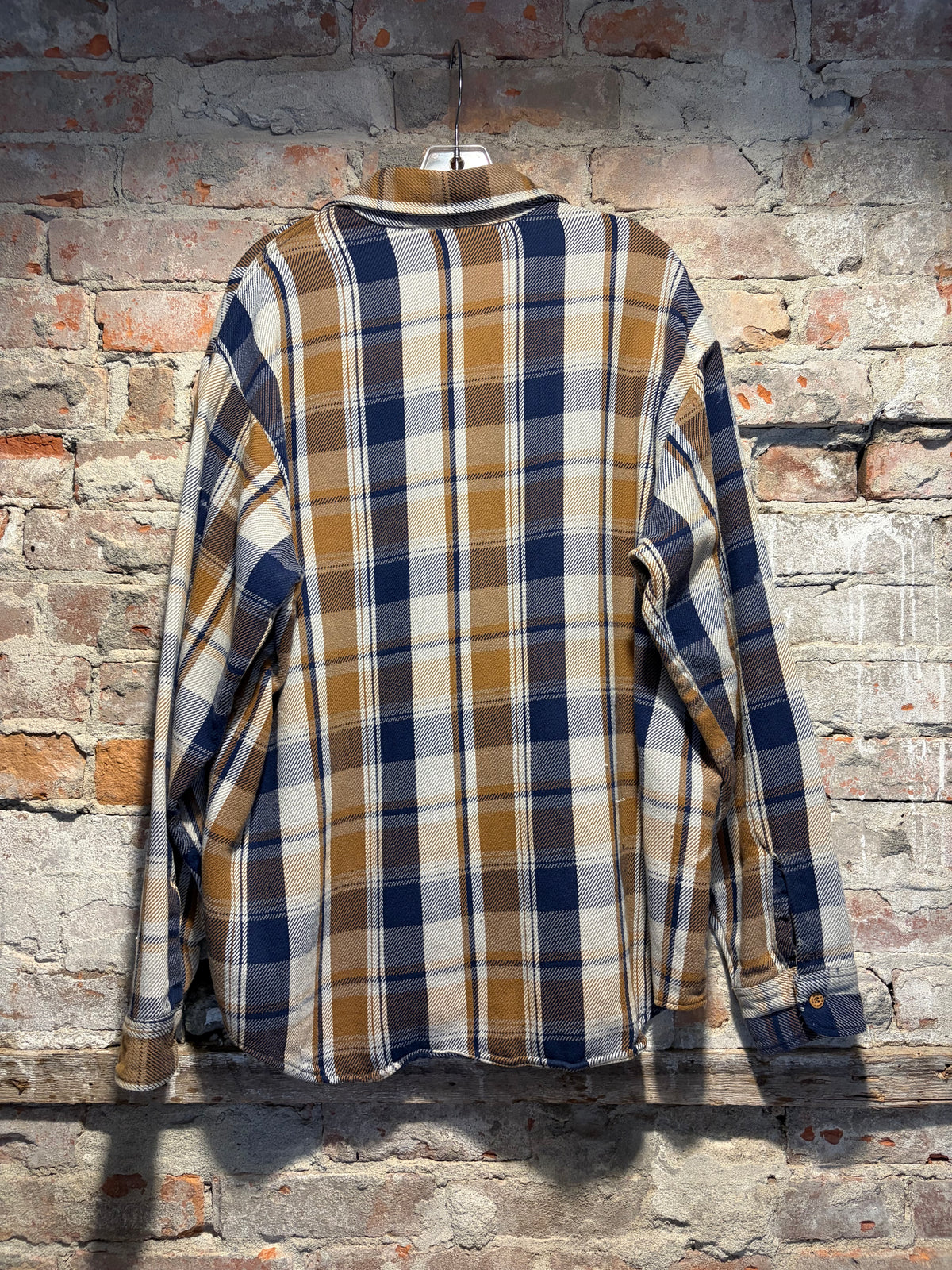 Back of 70s Big Mac Heavy Cotton Flannel SZ XL
