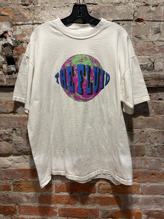 Front of Vintage "Supreme" Fluid Tee SZ XL