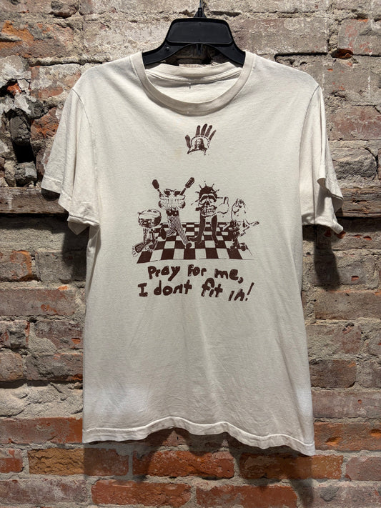 Front of Vintage Austin Skate Punk Band Big Boys Tee SZ M