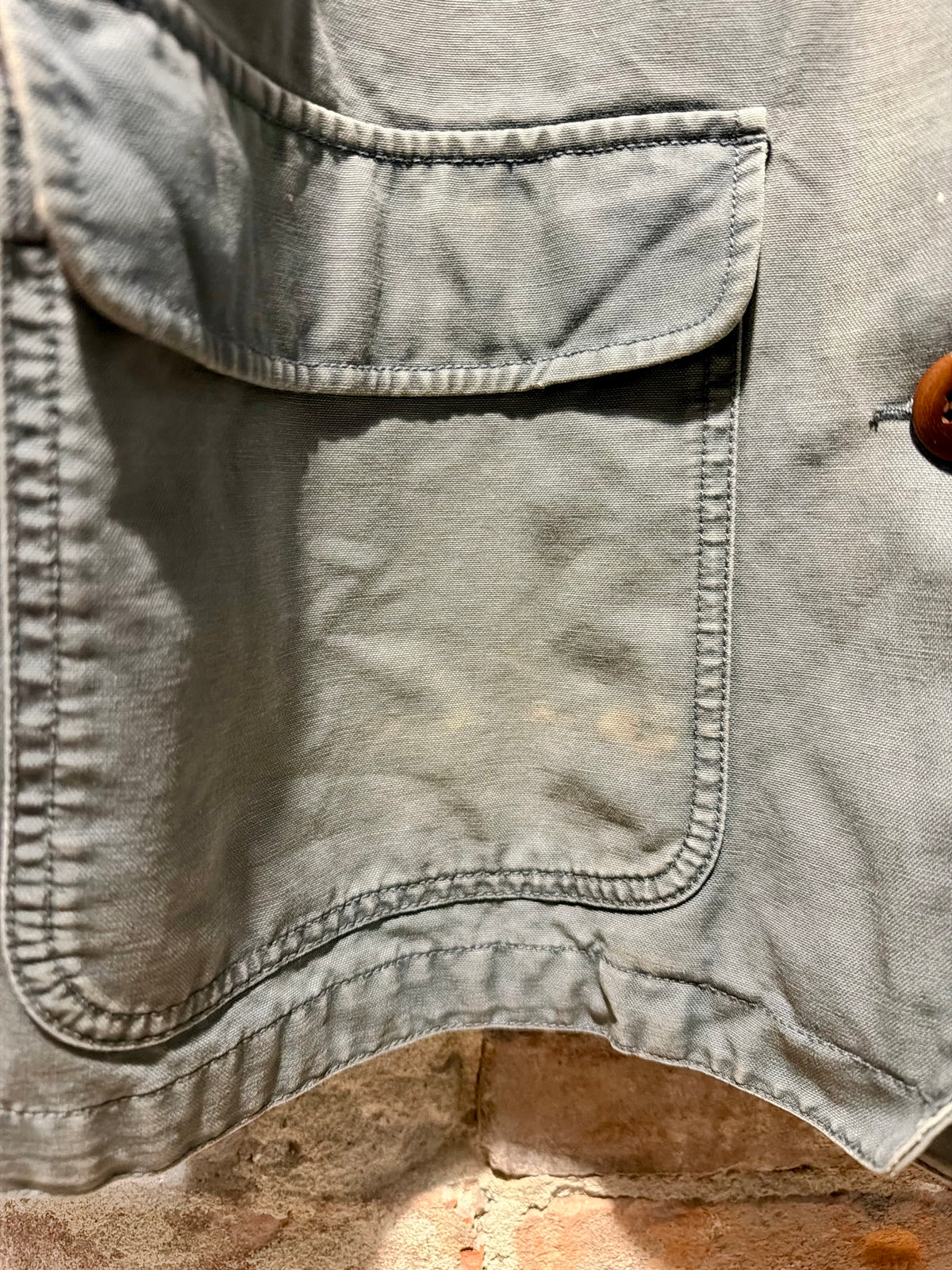 Staining on Pocket on Vintage Women's L.L. Bean Barn Coat SZ L
