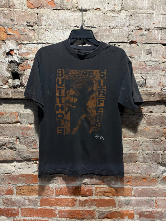Front of Vintage 1990s Butthole Surfers Tee SZ M